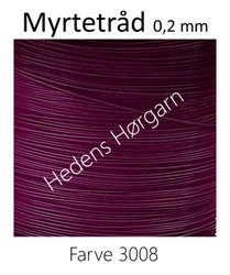 Myrtetråd 0,2 mm farve 3008 mat violet 